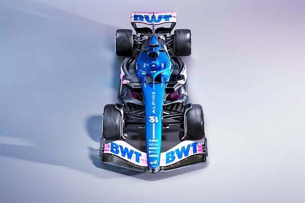 Presenta Alpine su auto para la temporada 2023 de la F1