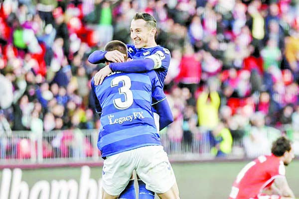 Gana el Betis con gol de Andrés Guardado