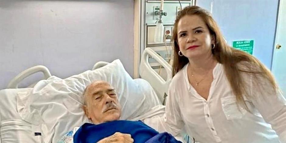 Andres García «se va debilitando de a poco», dice su esposa