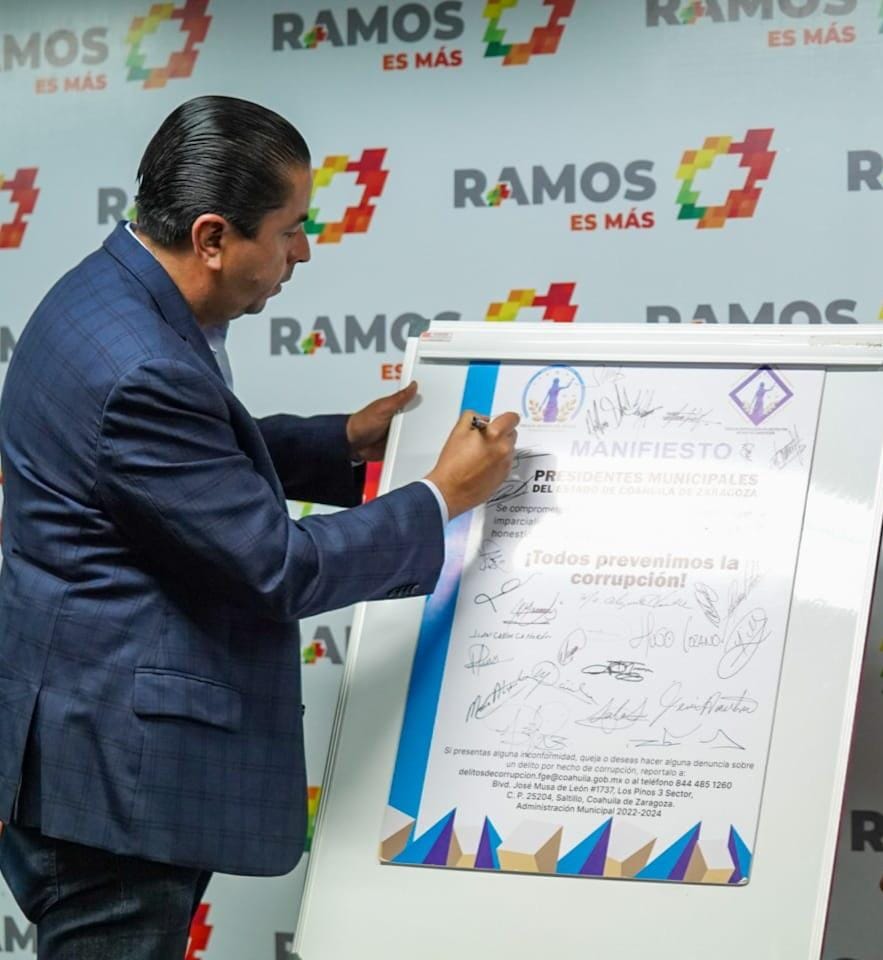 REFIRMA RAMOS ARIZPE COMPROMISO PARA LA LUCHA