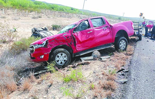 Trágico choque; muere paisano