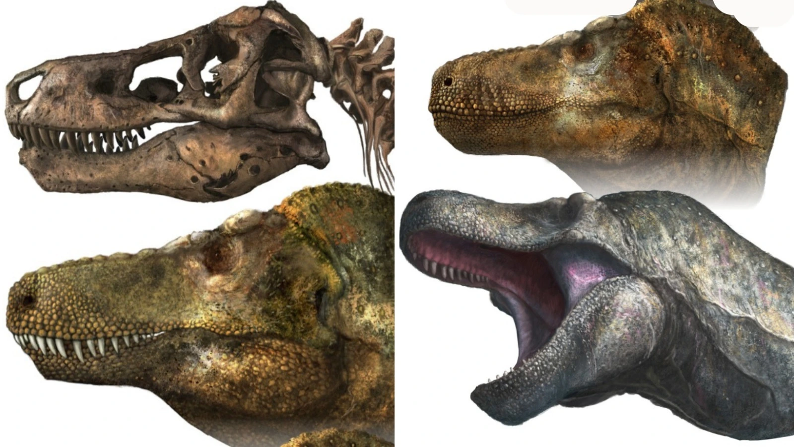¿T-Rex besucón? Estudio revela que el dinosaurio tenía labios