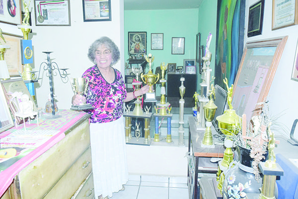 Una mujer con espíritu deportivo