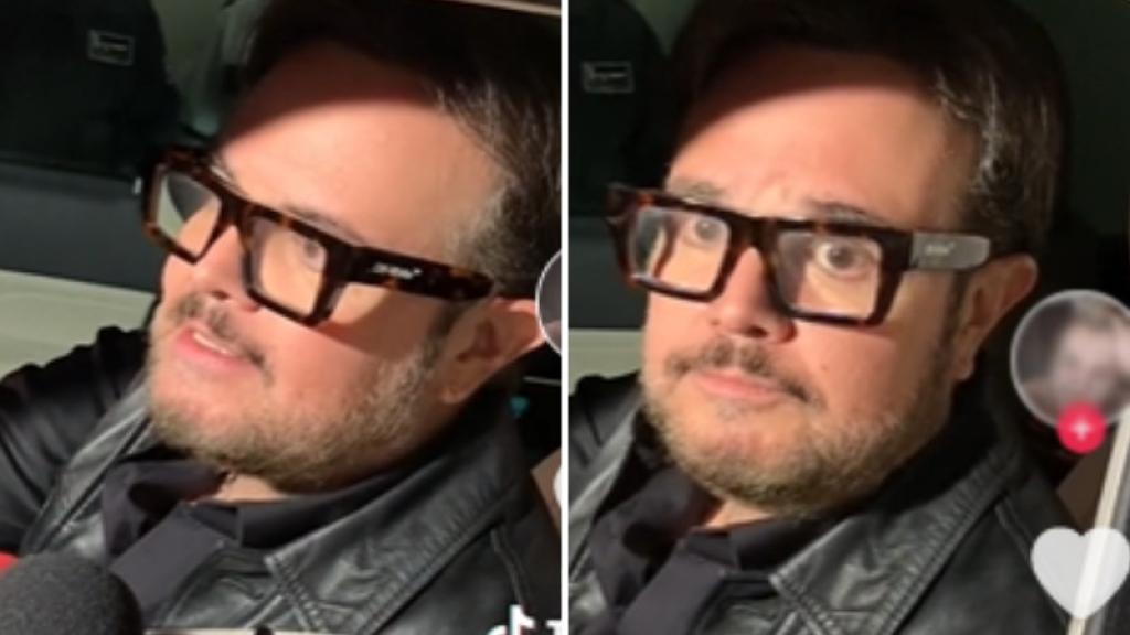 Critican a Aleks Syntek por atropellar el pie de una mujer y no bajarse del auto