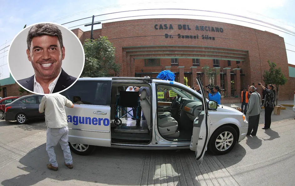 ¡Se cumplió! Casa del Anciano de Torreón recibe camioneta donada por juez de Shark Tank