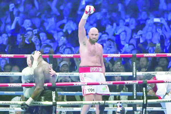 Quiere Fury el 70% de ganancias para enfrentar a Usyk