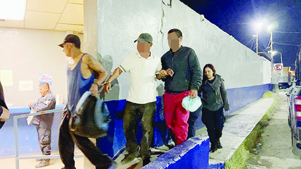 Detienen cuarteto en la Hipodrómo