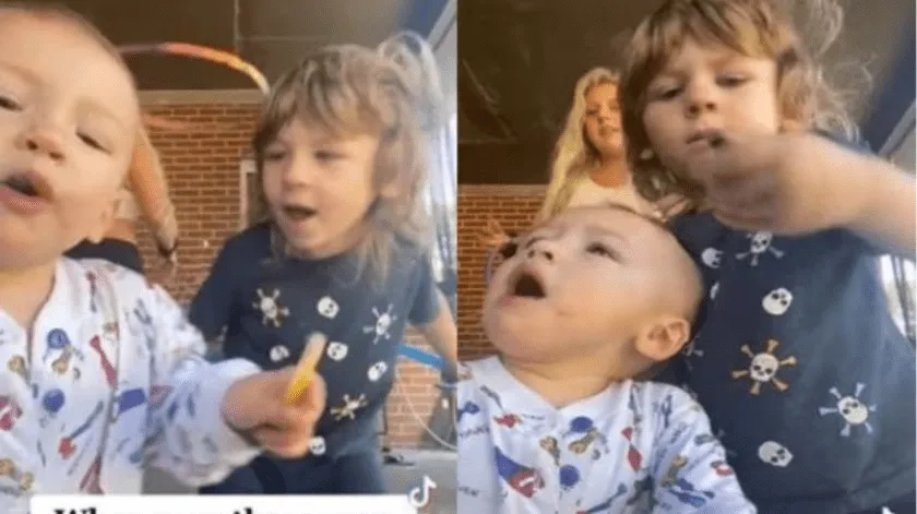 VIRAL: Niño de 3 años es viral por salvar la vida a su hermano menor que se ahogaba