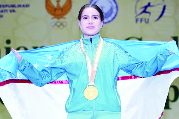 Gana mexicana Fernanda Herrera oro para Uzbekistán