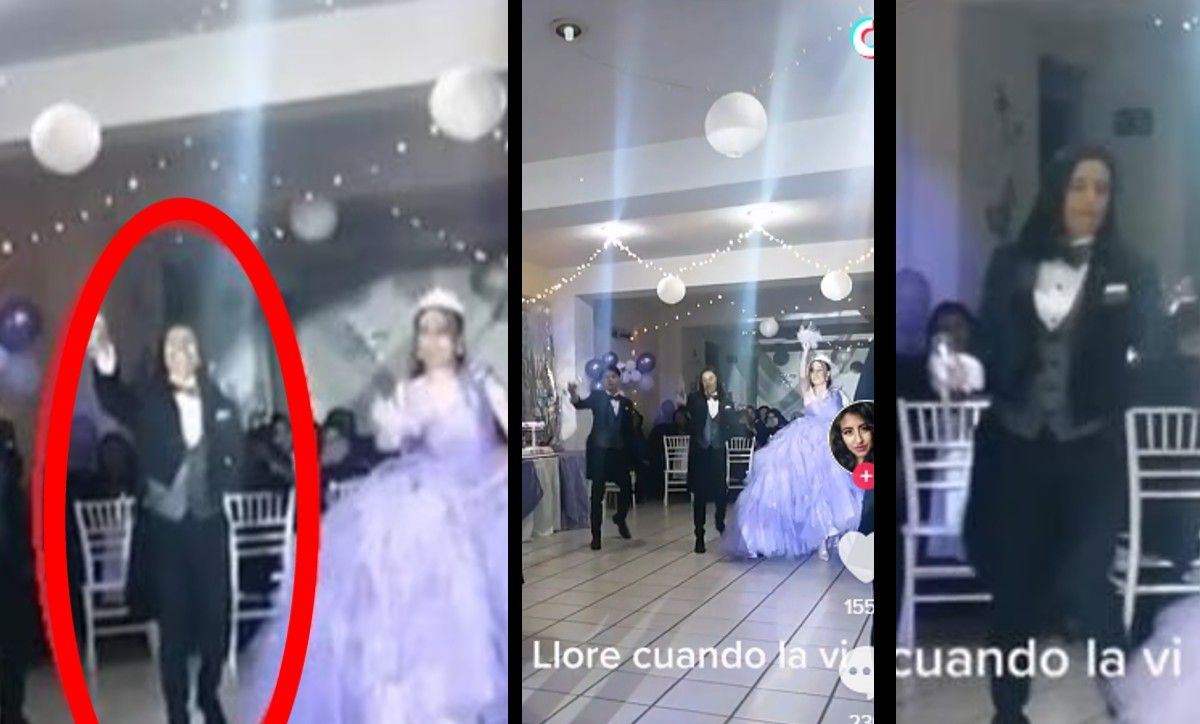 VIDEO: Chambelanes plantan a quinceañera, pero mamá se viste de traje y salva los XV años