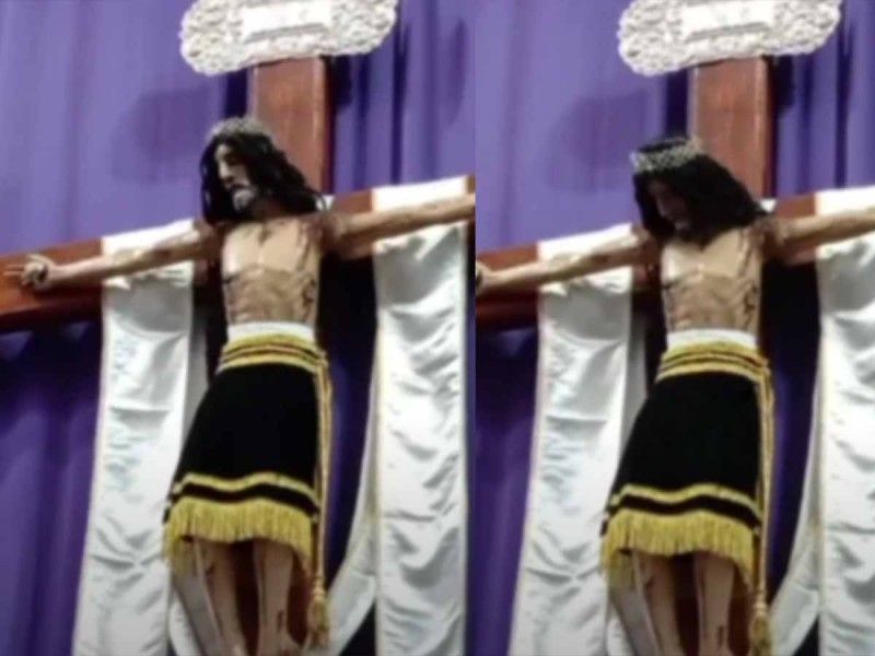 ¿Cristo movió la cabeza en plena misa de Semana Santa? Aquí la verdad