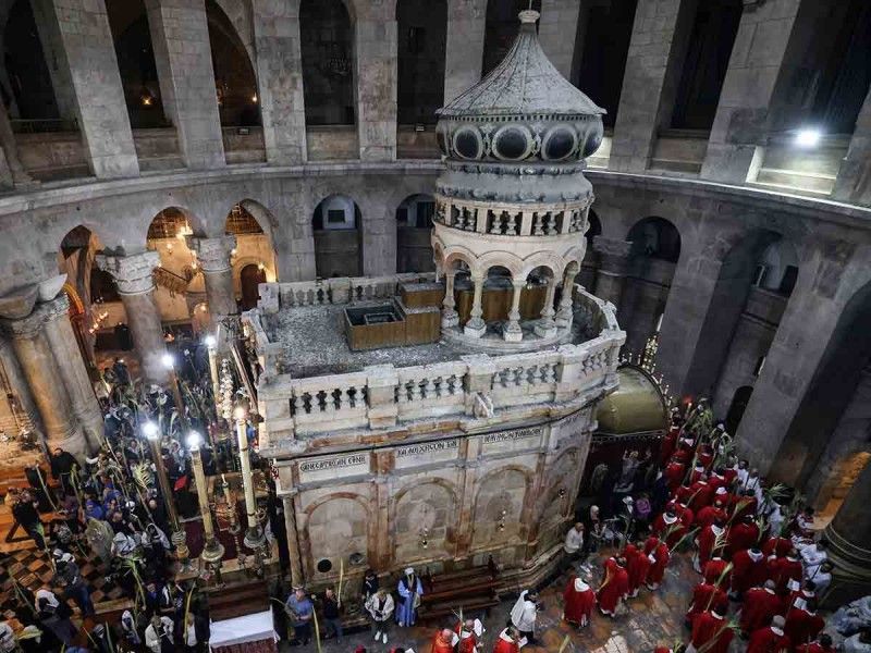 Santo Sepulcro: Así luce la tumba de Jesús donde fue llevado tras la crucifixión
