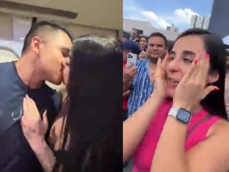 Millonario le regala un auto a mujer que permitió a su novio besarse con Karely Ruiz