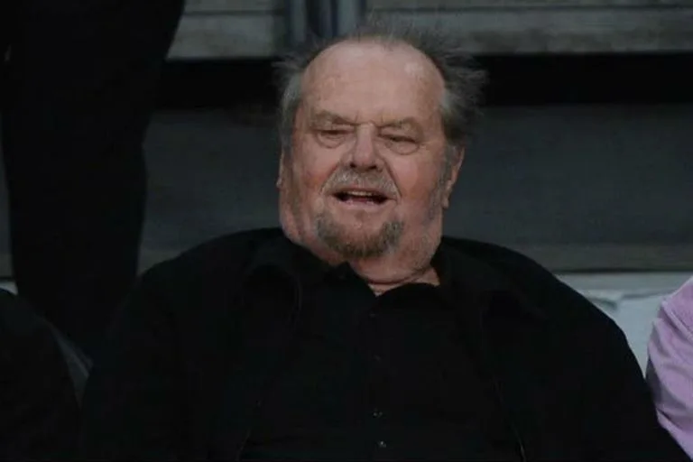 Este es el aspecto de Jack Nicholson en sus primeras fotografías en los dos últimos años