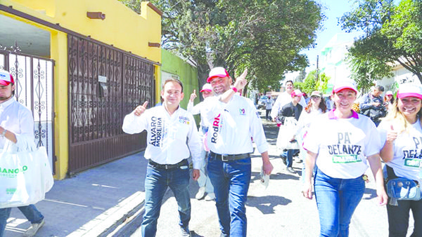Recorre Álvaro colonias en D16