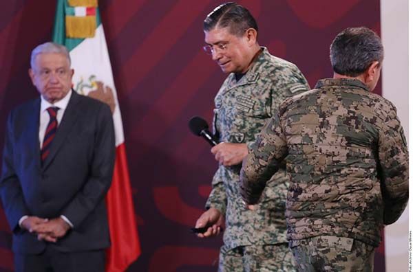 Reconoce diferencias entre Ejército y Marina