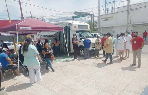 También en Castaños realizaron simulacros