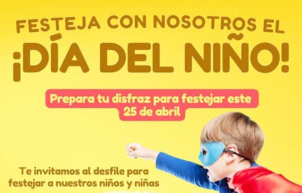 Invitan a desfile por Día del Niño
