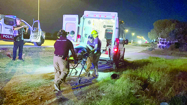 Queda grave joven motociclista en CSG