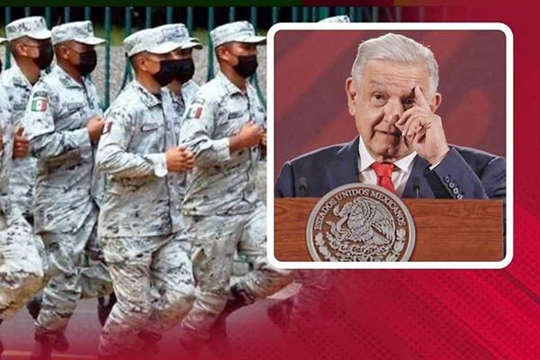 Desafía AMLO a Corte; deja mando militar a GN
