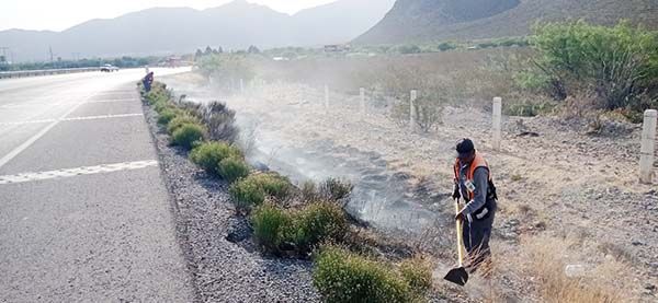 Sofoca PC y Conafor incendio en Ciénegas