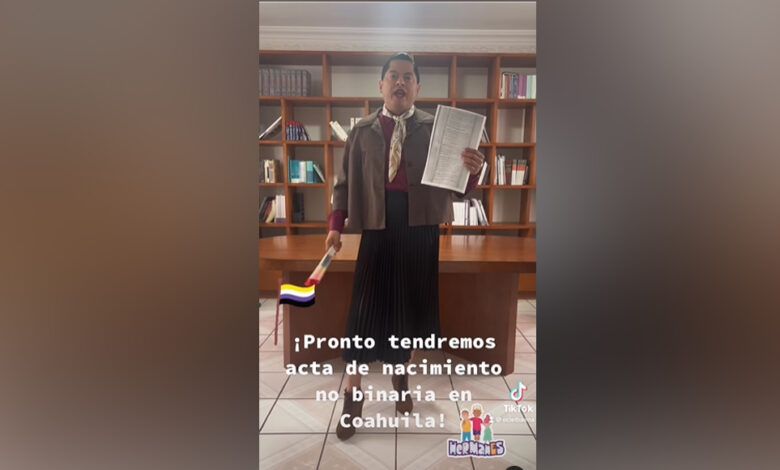 Tendrá Coahuila actas de nacimiento “no binarias”
