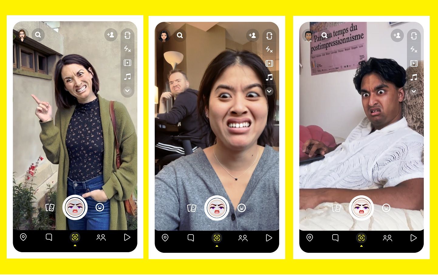 Snapchat: cómo usar el filtro de asco o disgusto