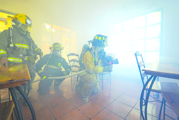 Realizan en Presidencia simulacro de incendio