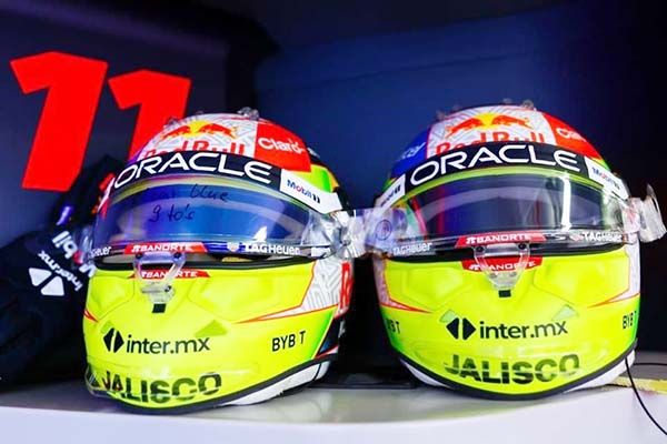 Tú puedes diseñar el casco de Checo para el GP de México