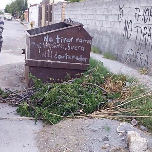 Limpia SB áreas de contenedores