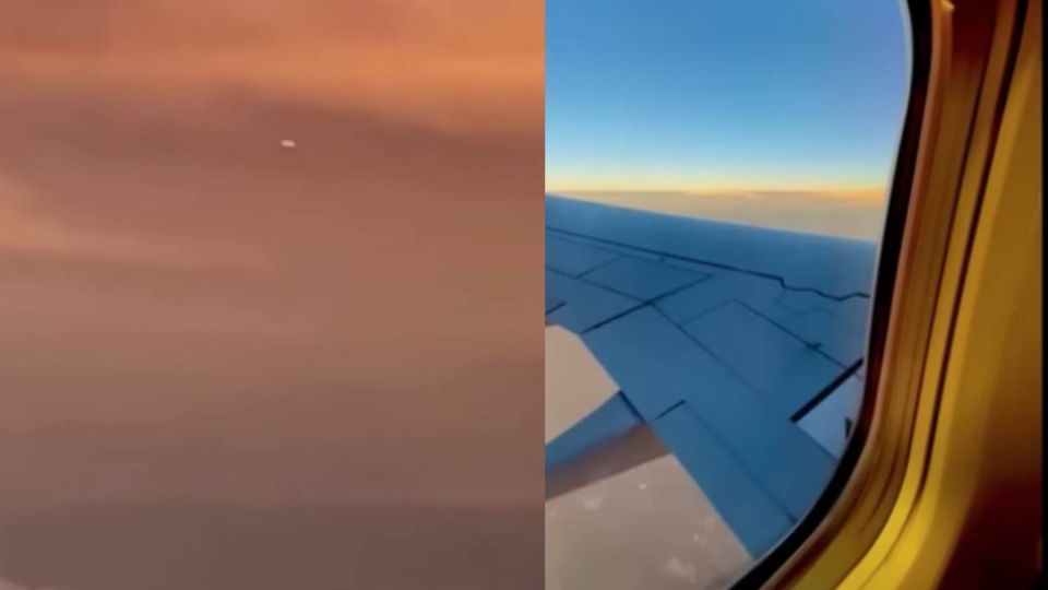 VIDEO: Desde un avión captan un aterrador Objeto Volador: “No se movía rápido ni flotaba”