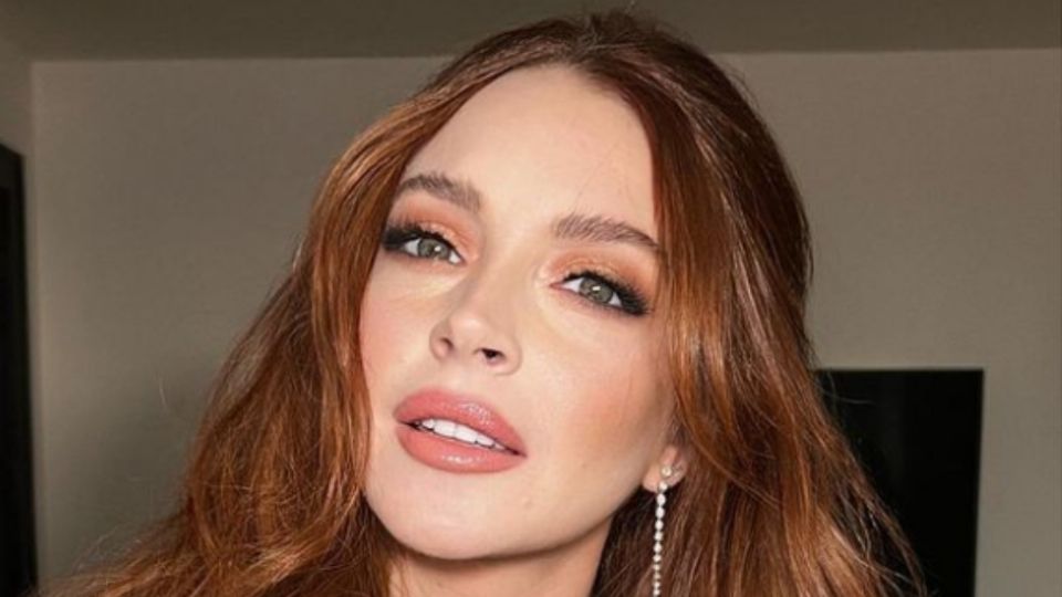 Lindsay Lohan presume por primera vez su pancita de embarazo con tierna foto