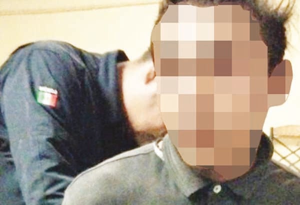 Detienen en acto a joven infractor