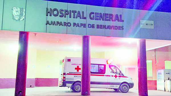 Percance motorizado en el sector El Pueblo