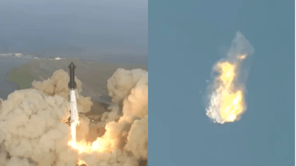 Mira el lanzamiento de Starship, el cohete de Elon Musk, que explotó minutos después. VIDEO