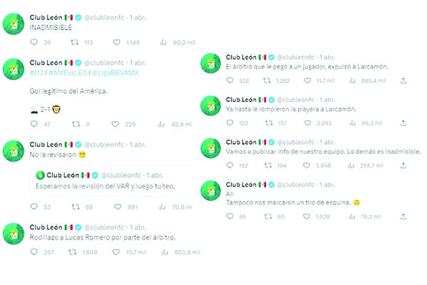 Multan al León por publicaciones en redes sociales