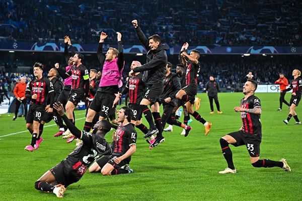 Milán avanza sobre el Napoli a Semifinales de Champions
