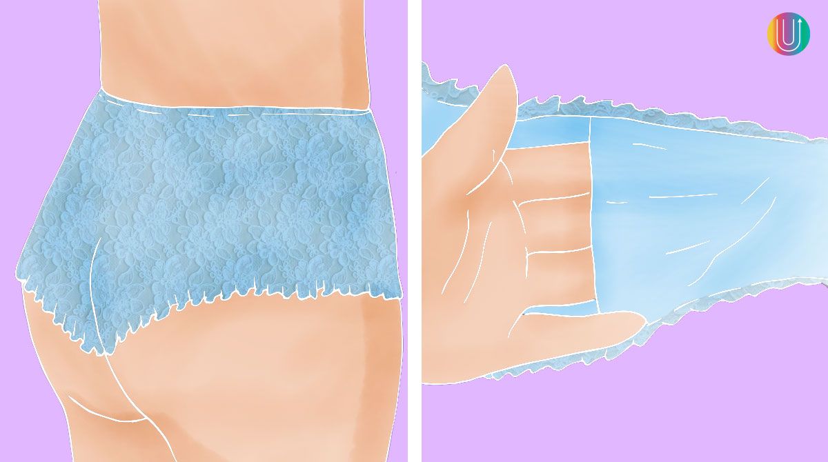 Para qué sirve la bolsa que tienen los calzones de mujer