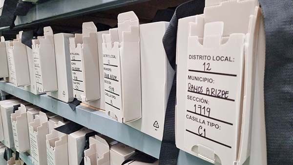 Llegan a Coahuila boletas electorales
