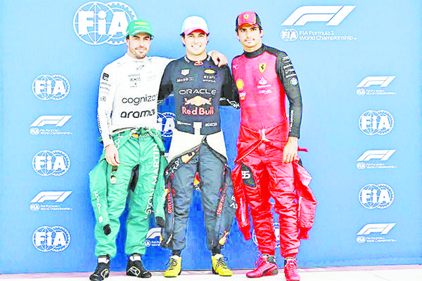 ¡Checo Pérez consigue la pole position para el GP de Miami!