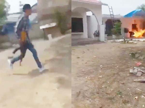Matan a hombre, a su perro y le prenden fuego a su casa