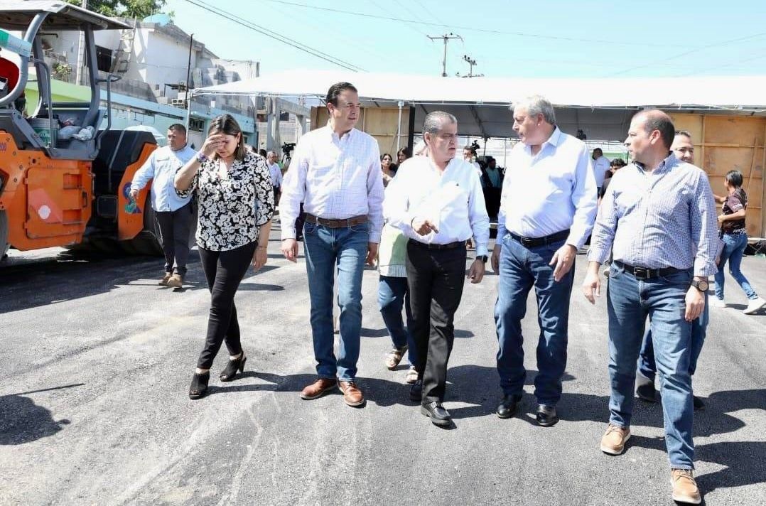 Recorren Alcalde y MARS bulevar al oriente de Saltillo