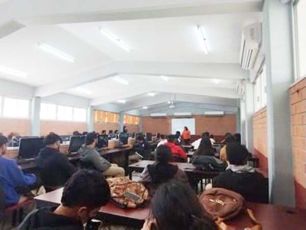 Brinda ICM charla a alumnos de Cecytec