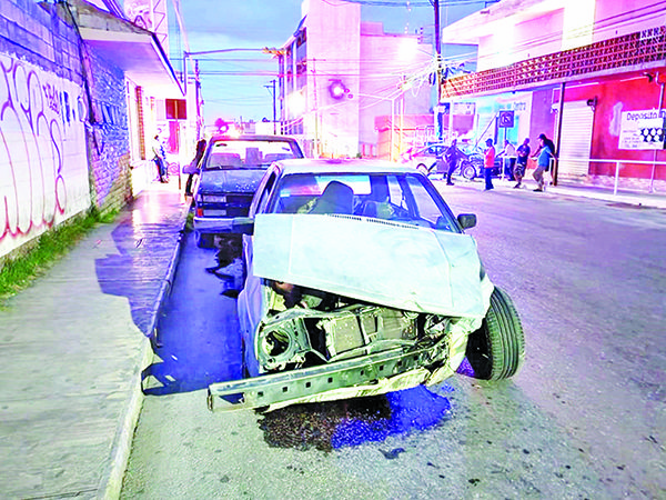 Arroja lesionados fuerte accidente