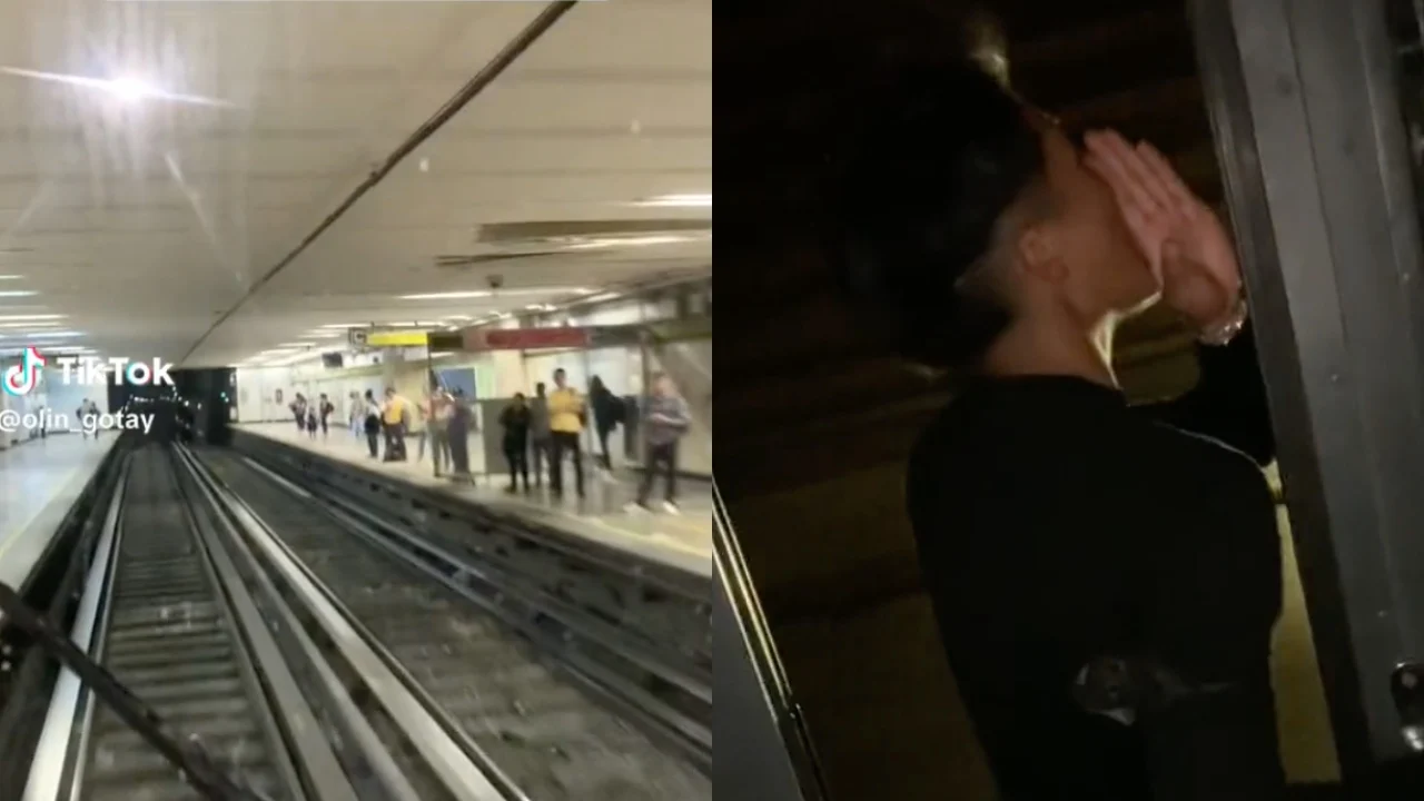 VIDEO: Jóvenes se cuelan en cabina del Metro y lo presumen en redes
