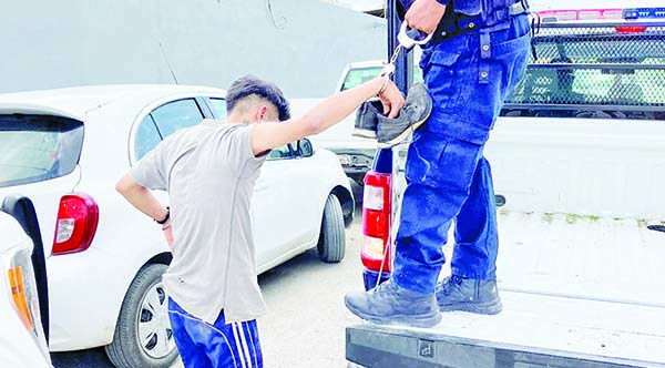 Detienen a toxicómano en calles de la Cañada