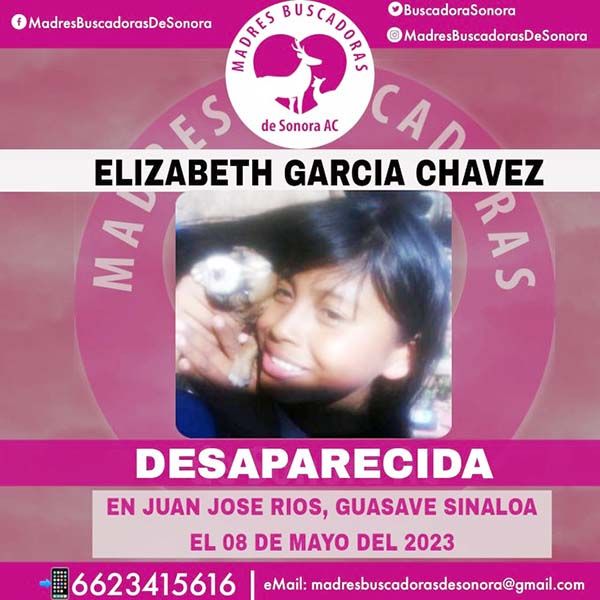 Desaparece sobrina de líder de buscadoras