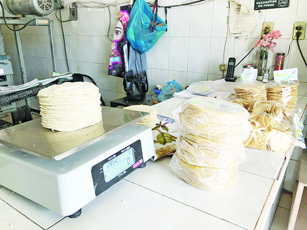 Se mantiene en 30 pesos kilo de tortilla