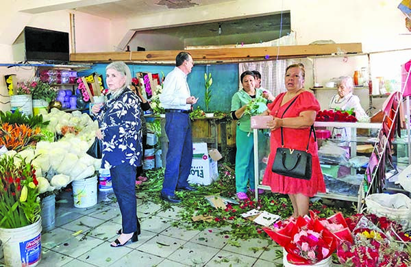 Agotan las flores