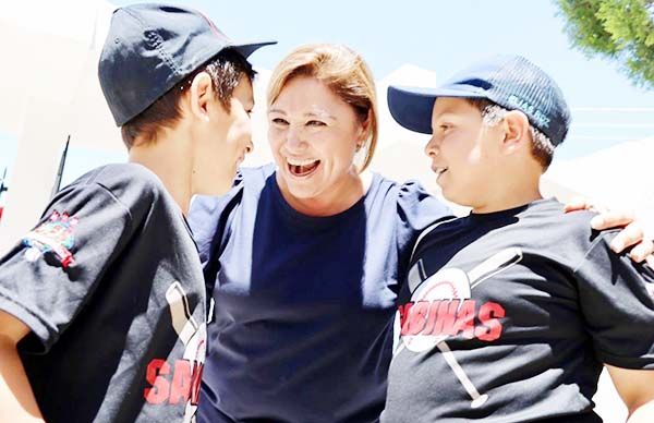 Apoyo al deporte es constante en Sabinas
